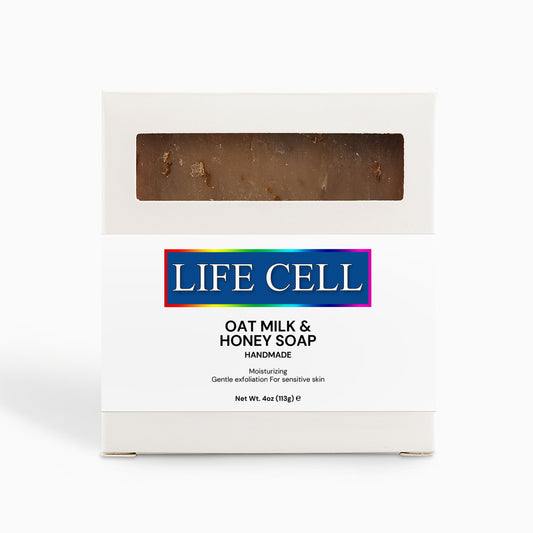 LIFE CELL VITAMINS Oat Milk Honey Soap
