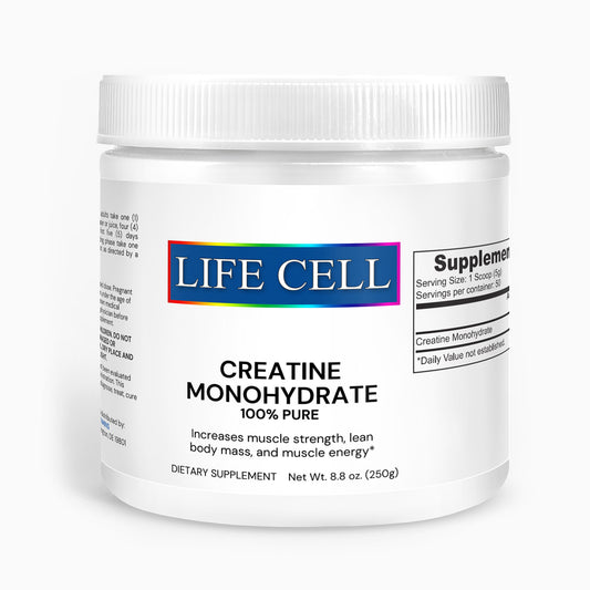 LIFE CELL VITAMINS Creatine Monohydrate