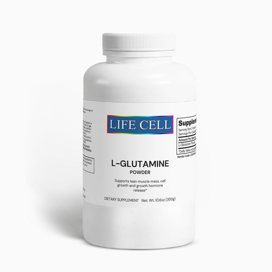 LIFE CELL VITAMINS L-Glutamine Powder